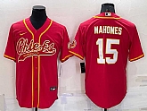 Men's Kansas City Chiefs Patrick Mahomes Red Stitched Cool Base Nike Baseball Jersey,baseball caps,new era cap wholesale,wholesale hats